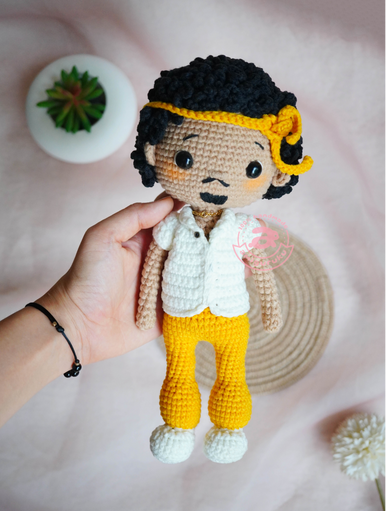 Bruno Amigurumi Doll