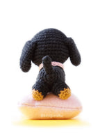 Dachshund Amigurumi Doll