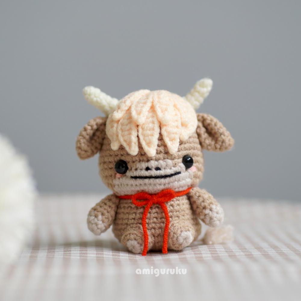 Gobba The Ox Amigurumi Doll