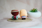 Handsome Wizard and Milliner Amigurumi Doll