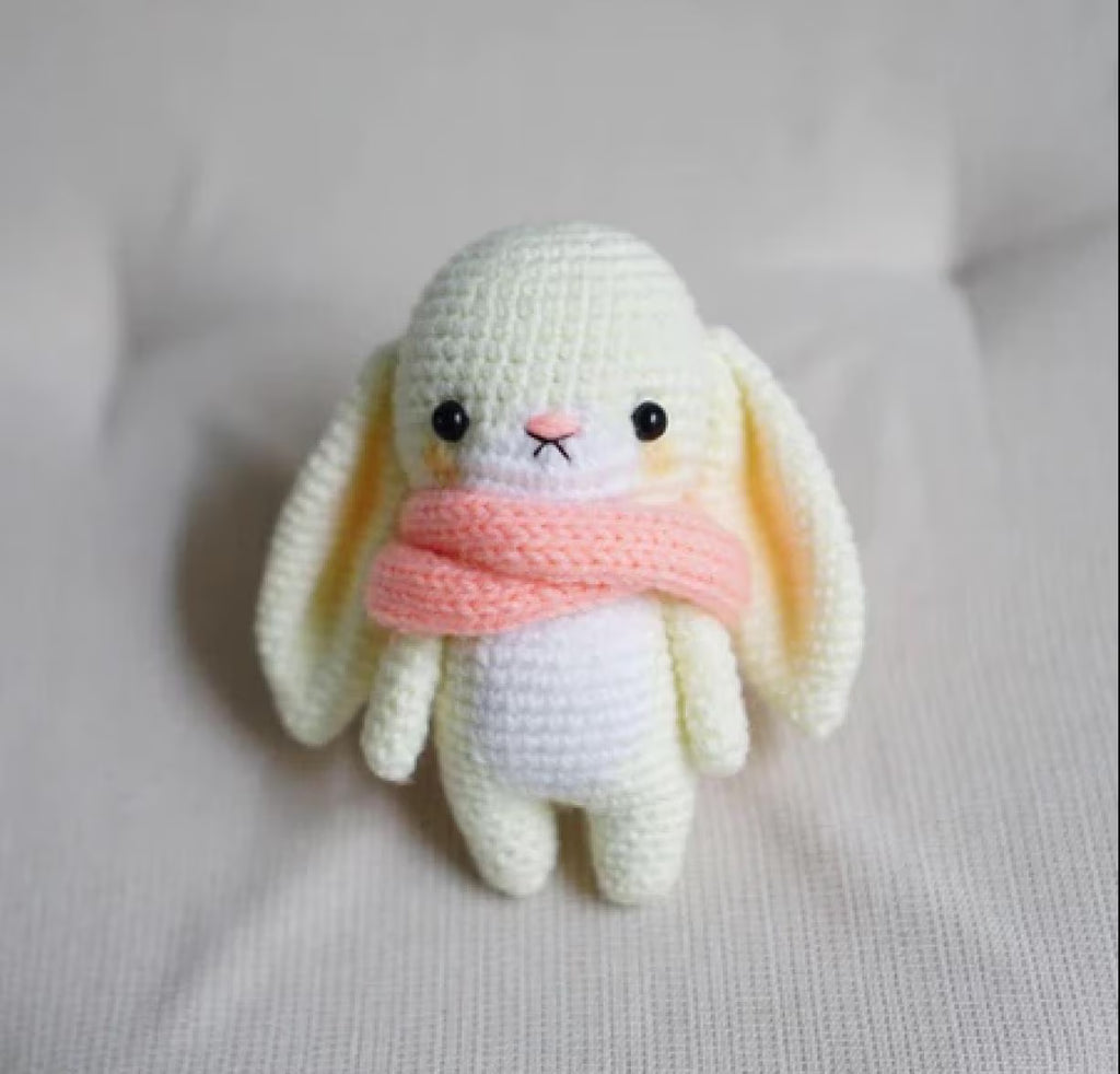 Bunny Couple Kiyomi and Cho Amigurumi Doll