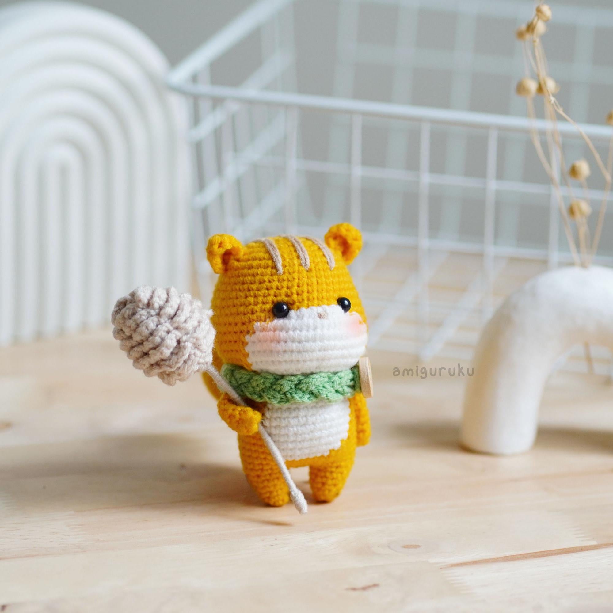 Korin the Squirrel Amigurumi Doll