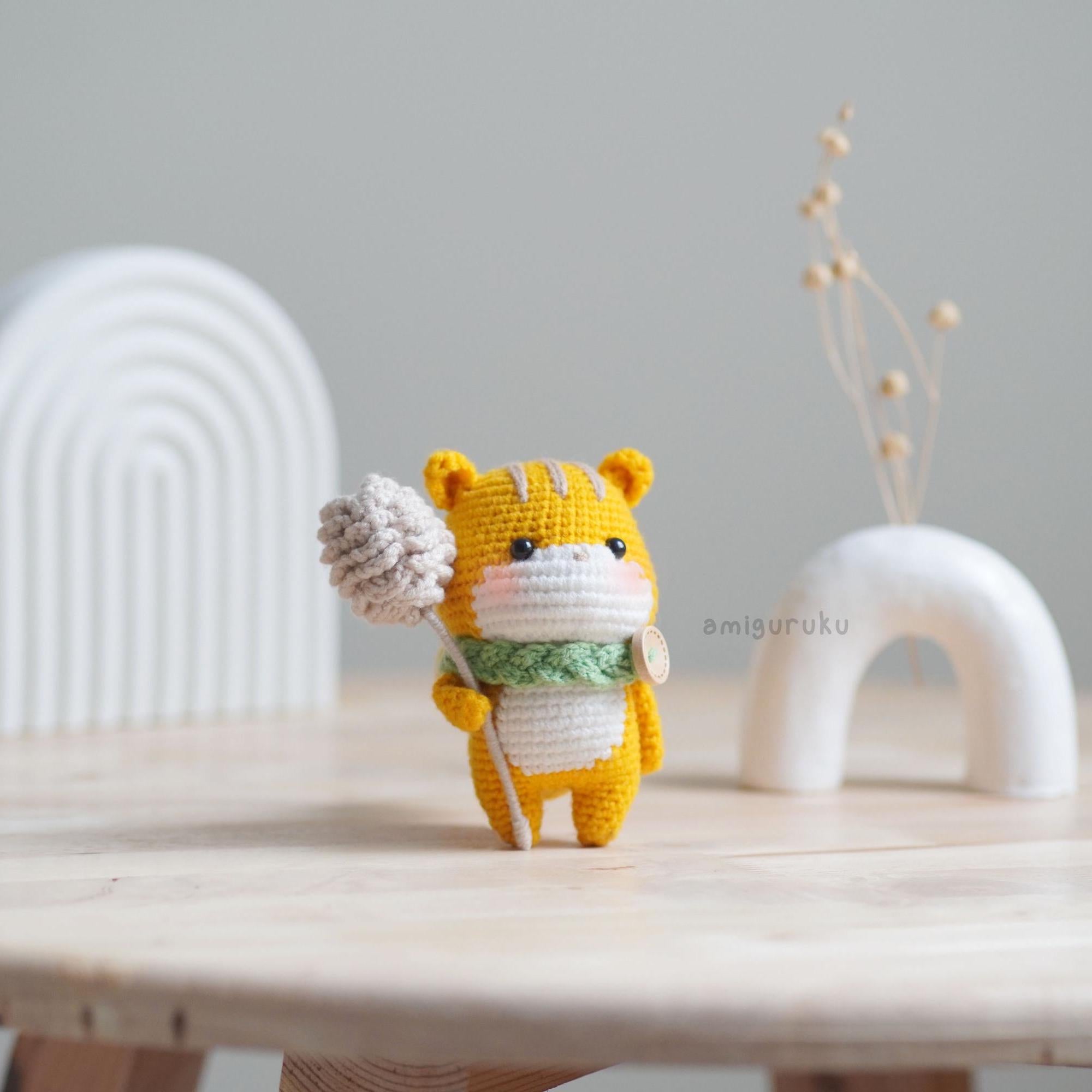 Korin the Squirrel Amigurumi Doll