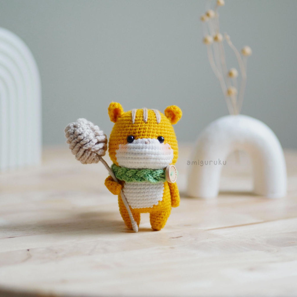 Korin the Squirrel Amigurumi Doll