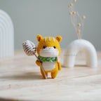 Korin the Squirrel Amigurumi Doll