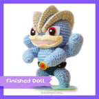 Four Armed Monster Amigurumi Doll