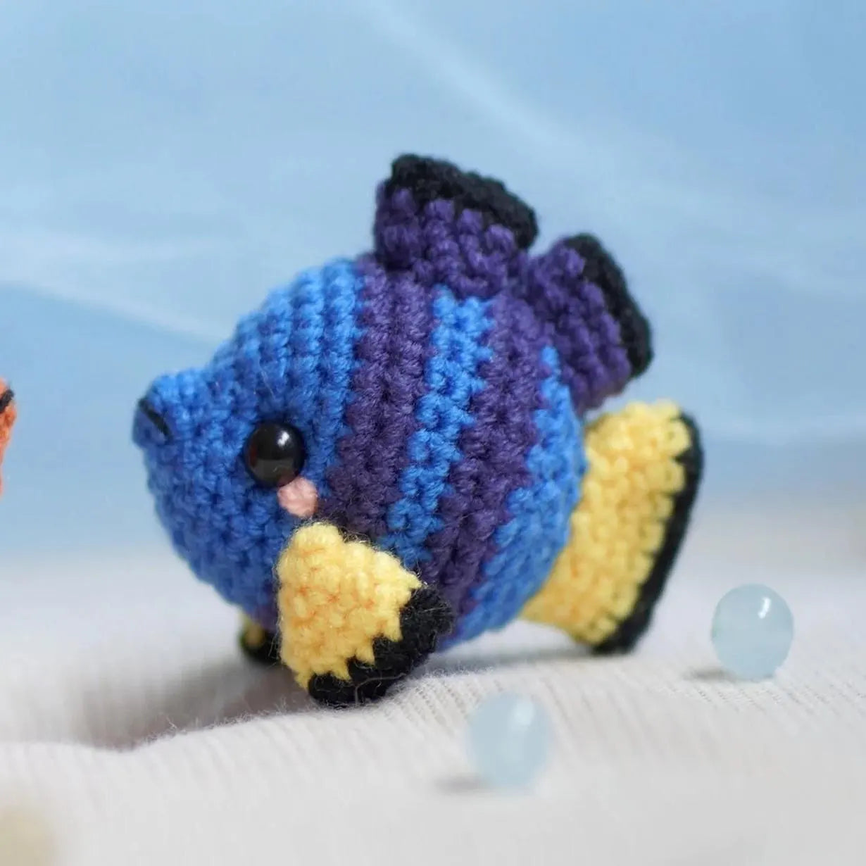 Clown Fish Amigurumi Doll