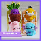 Cute Monsters Amigurumi Doll