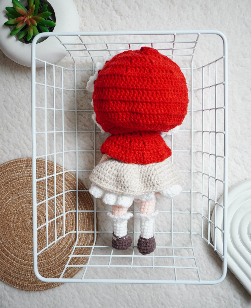 Little Red Riding Hood Amigurumi Doll