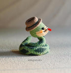 Slippy the Snake Amigurumi Doll