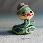 Slippy the Snake Amigurumi Doll