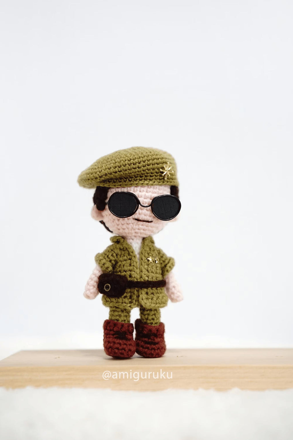 Soldier Army Amigurumi Doll