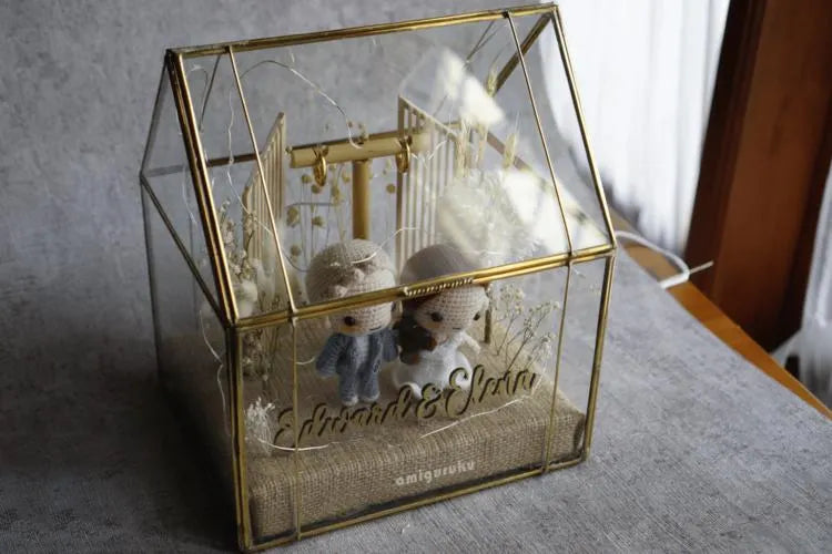 Wedding Couple Amigurumi Doll