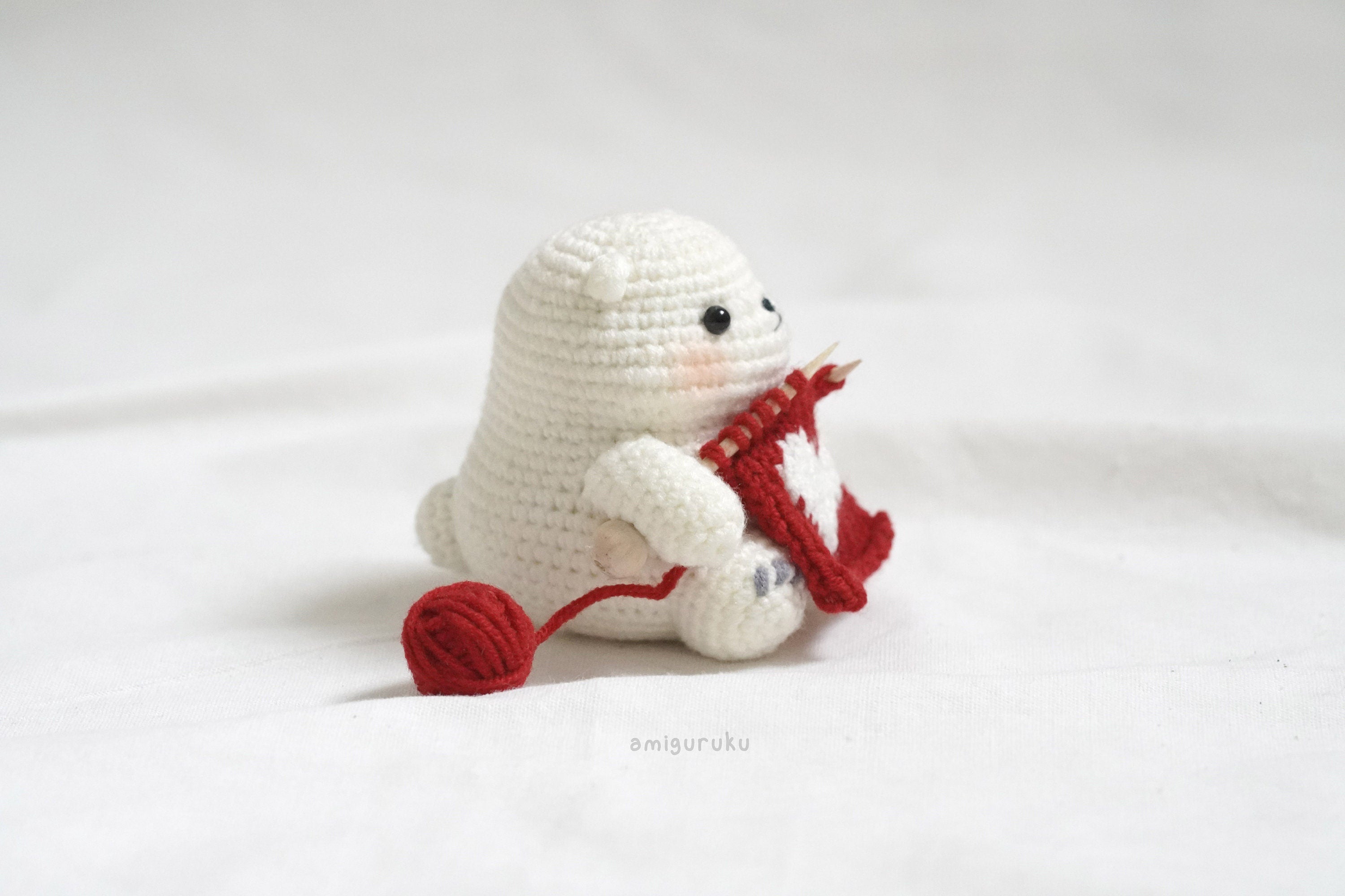 Shiro the Knitting Bear