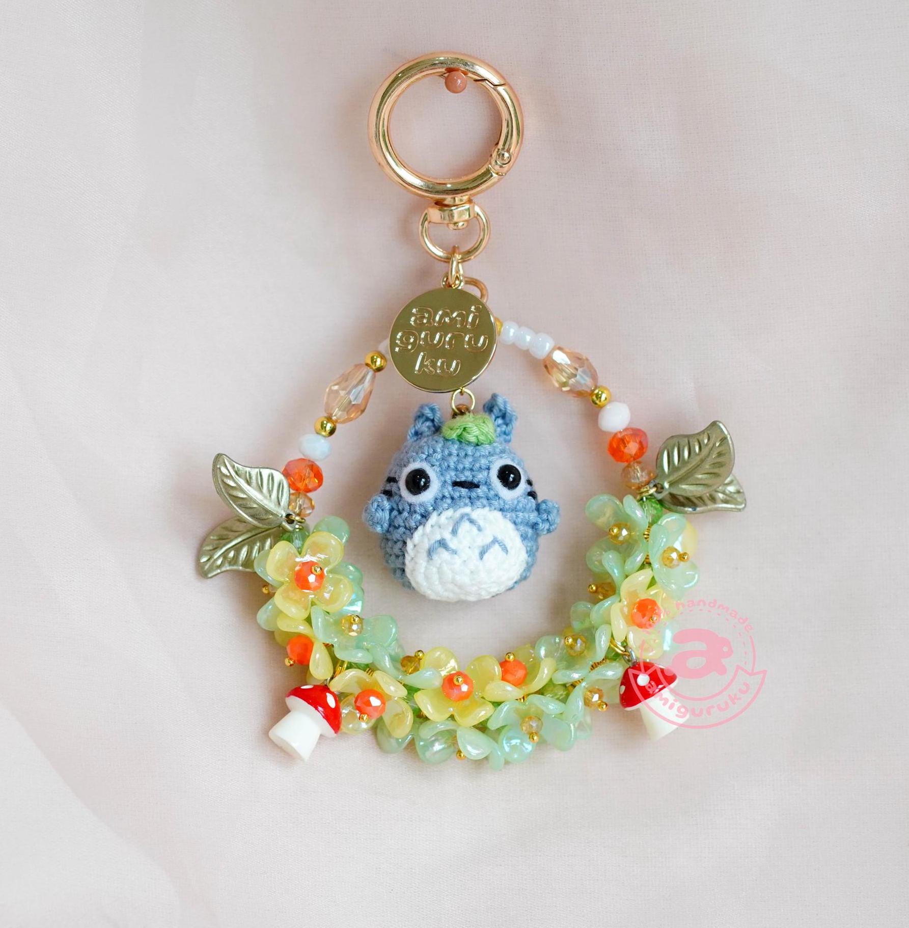 Grey Forest Spirit - Artisan Bagcharm