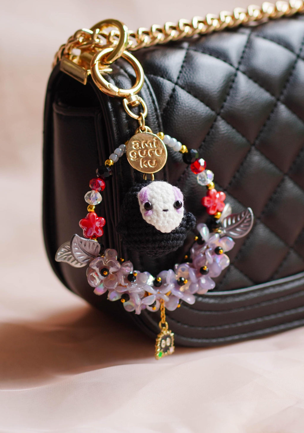 Black Spirit Amigurumi Bagcharm