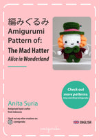 Mad Hatter Amigurumi Crochet Pattern
