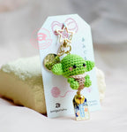 Baby Alien Amigurumi Keychain