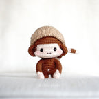 Jesse the Cheeky Monkey Amigurumi Crochet Pattern