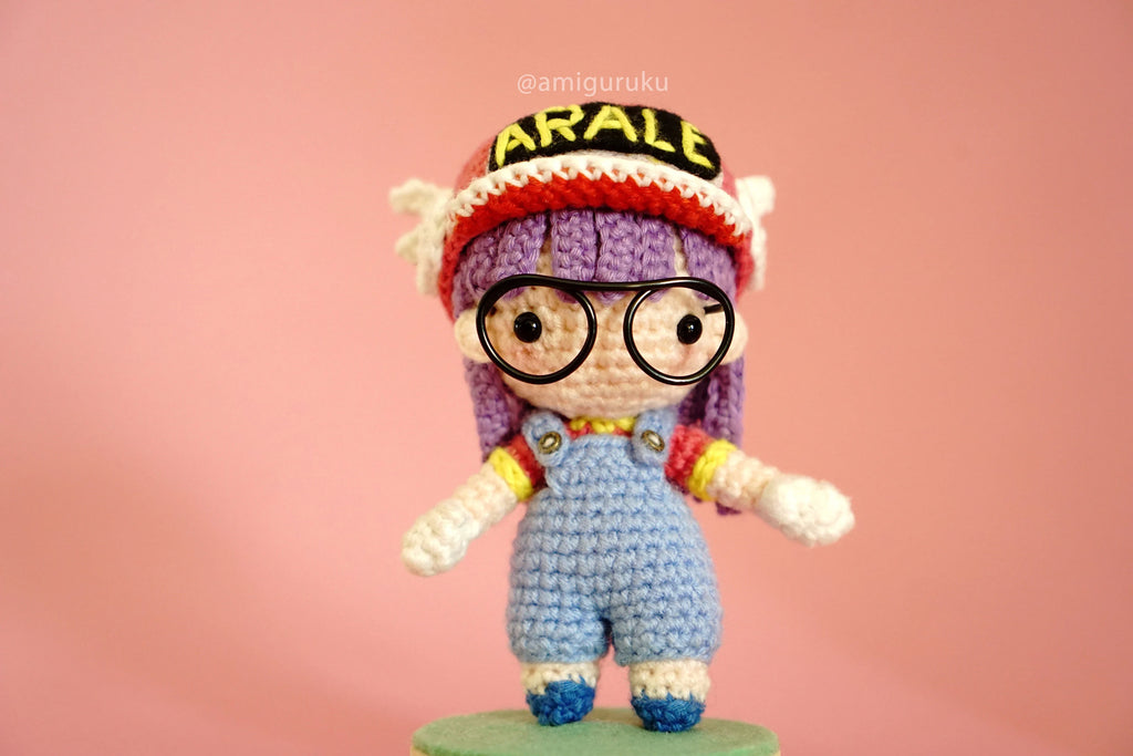 Robot Girl Amigurumi Doll