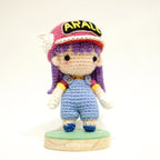 Robot Girl Amigurumi Doll