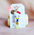 Kawaii Kitty Amigurumi Keychain