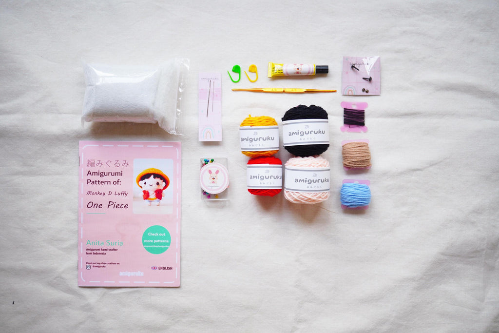 Straw Hat Pirate - DIY Crochet Kits