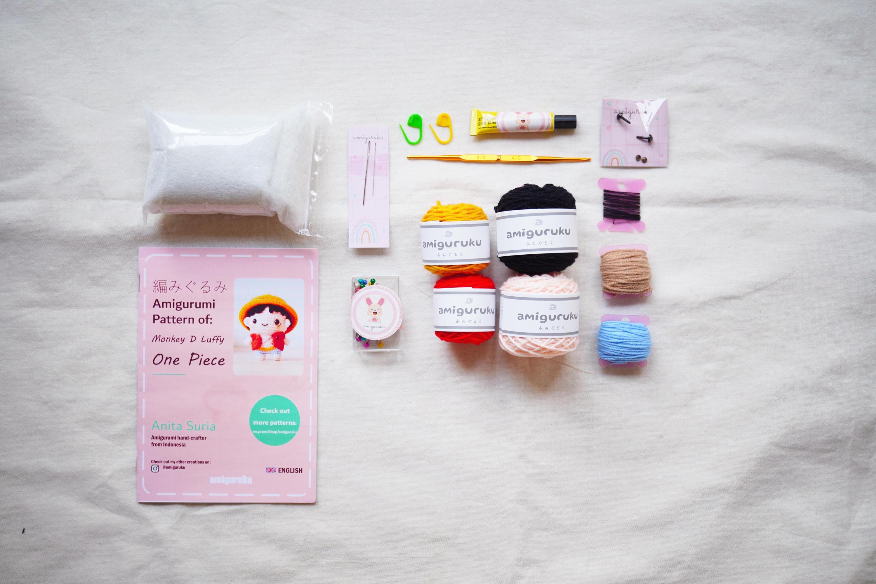 Straw Hat Pirate - DIY Crochet Kits