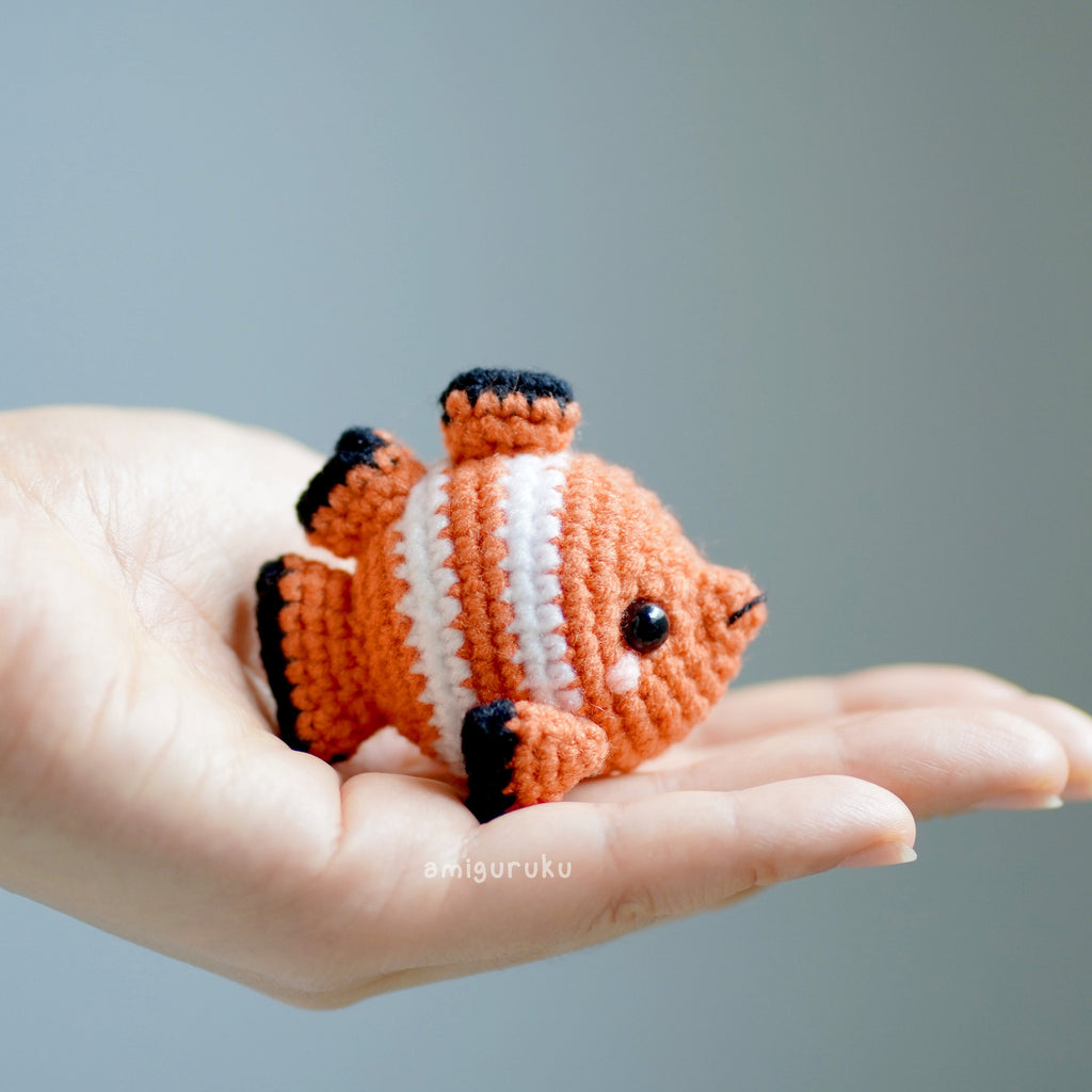 Clown Fish Amigurumi Crochet Pattern