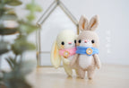 Kiyomi and Cho the Bunny Couple Amigurumi Crochet Pattern