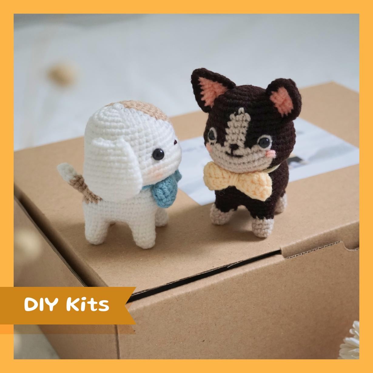 Beagle and Terrier - DIY Crochet Kits