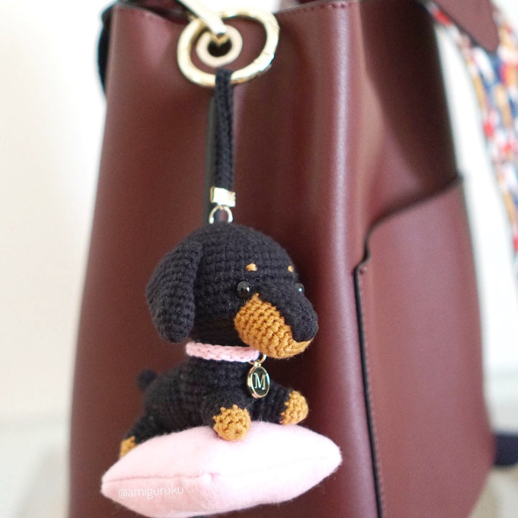 Dachshund Dog Amigurumi Crochet Pattern