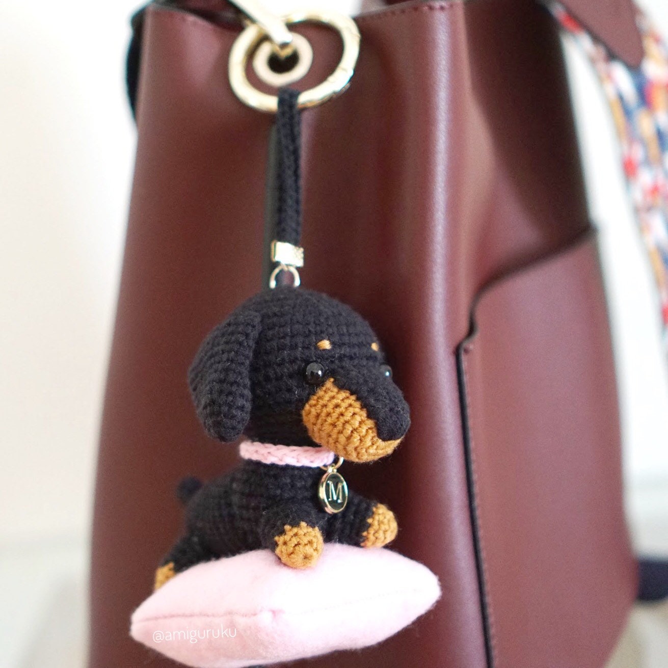 Dachshund Dog Amigurumi Crochet Pattern