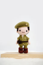 Soldier Army Amigurumi Crochet Pattern