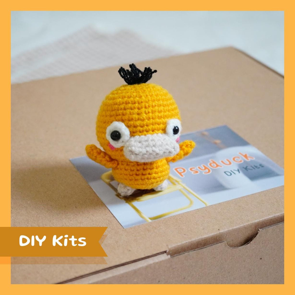 Yellow Duck Monster - DIY Crochet Kits
