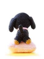 Dachshund Dog Amigurumi Crochet Pattern