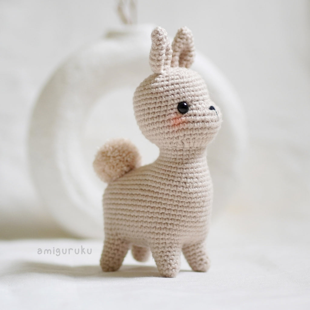 Ruiz & Lucia the Alpacas Amigurumi Crochet Pattern