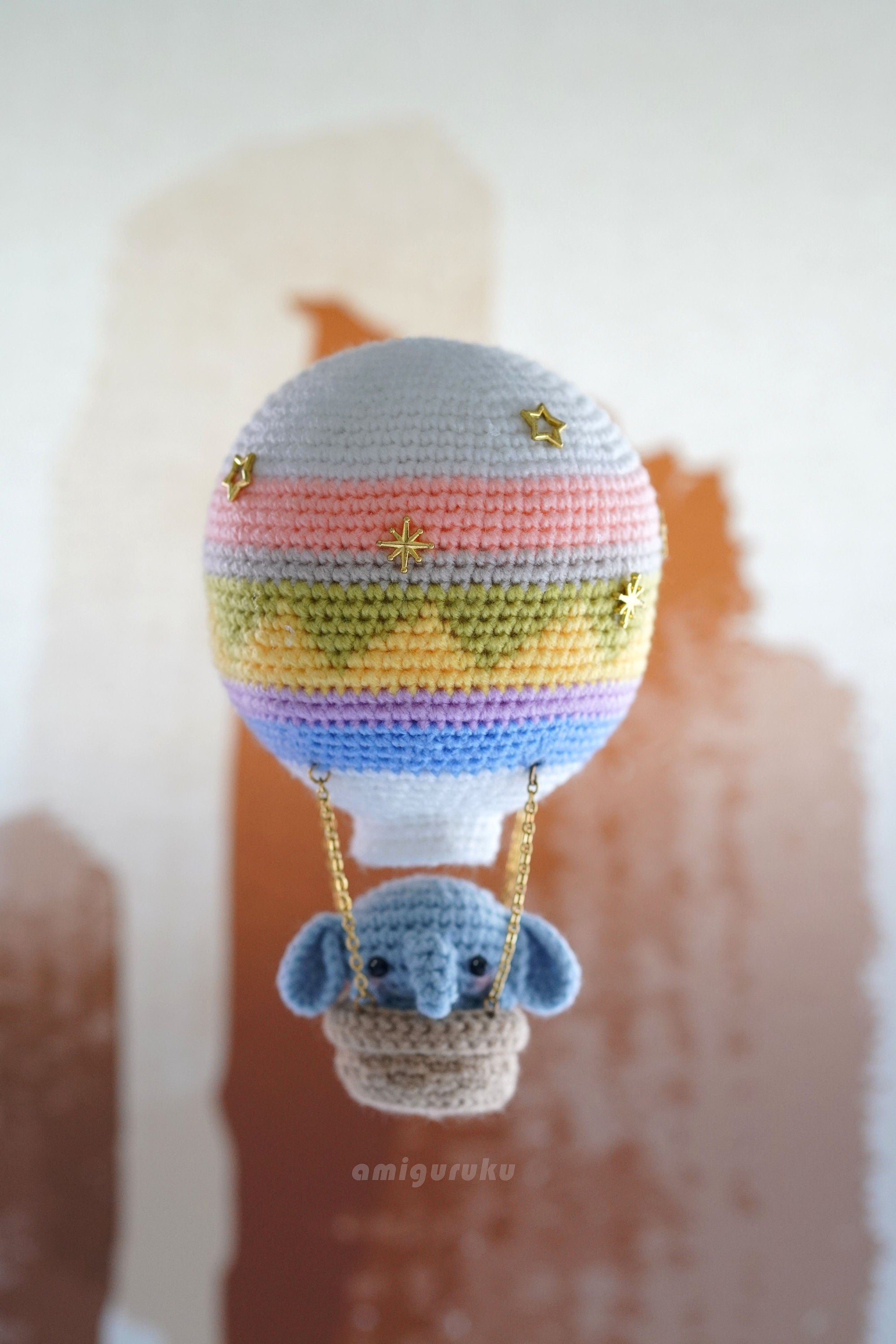 Hot Air Balloon Amigurumi Amigurumi Crochet Pattern