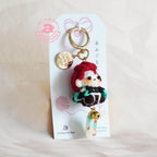 Water Swordsman Amigurumi Keychain
