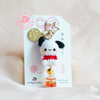 Kawaii Puppy Amigurumi Keychain