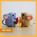 Mochi The Mouse Amigurumi DIY Kit