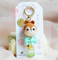 Squirrel Amigurumi Keychain