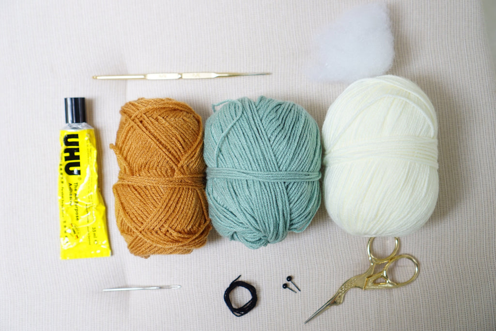 Ice Cream Monster Yeti Amigurumi Crochet Pattern