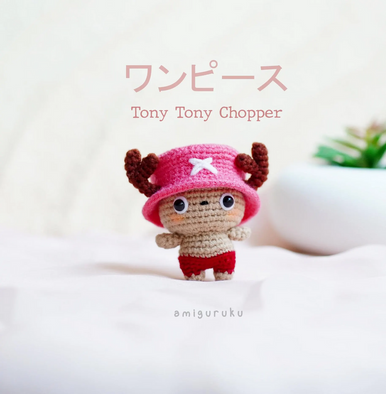 Straw Hat and Deer Pirate Amigurumi Crochet Pattern