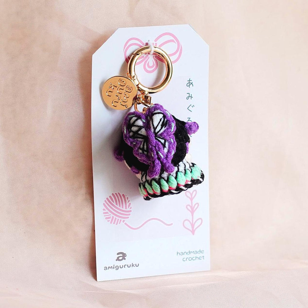 Insect Sword Maiden - Amigurumi Keychain