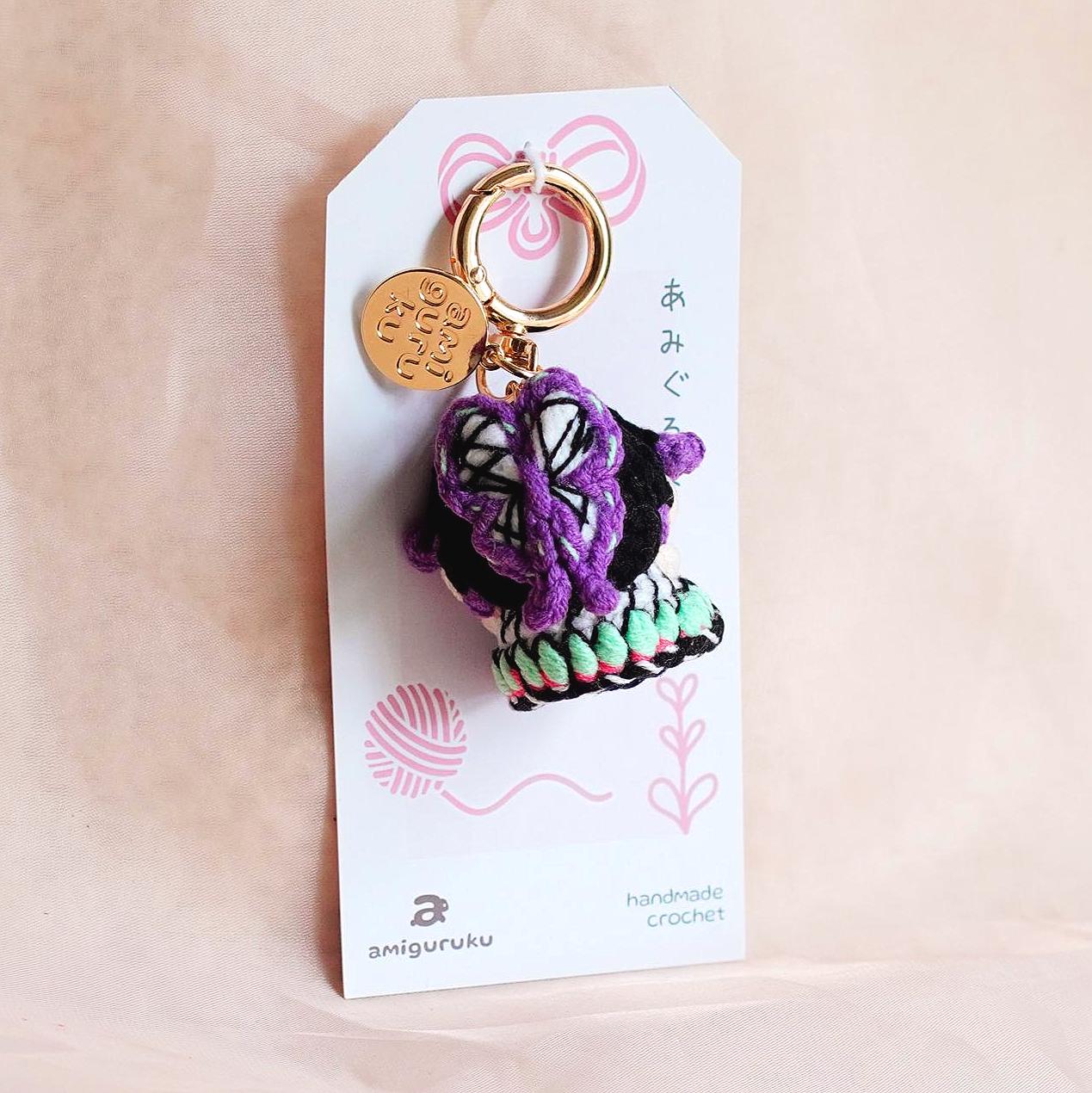 Insect Sword Maiden - Amigurumi Keychain