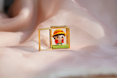 Straw Hat Pirate Boy Amigurumi Micro Crochet