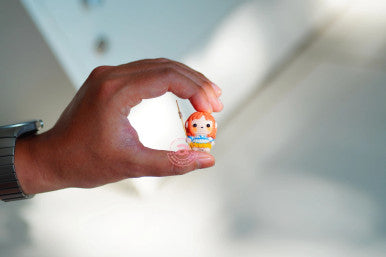 Orange Pirate Girl Amigurumi Micro crochet