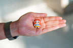 Orange Pirate Girl Amigurumi Micro crochet