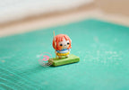 Orange Pirate Girl Amigurumi Micro crochet